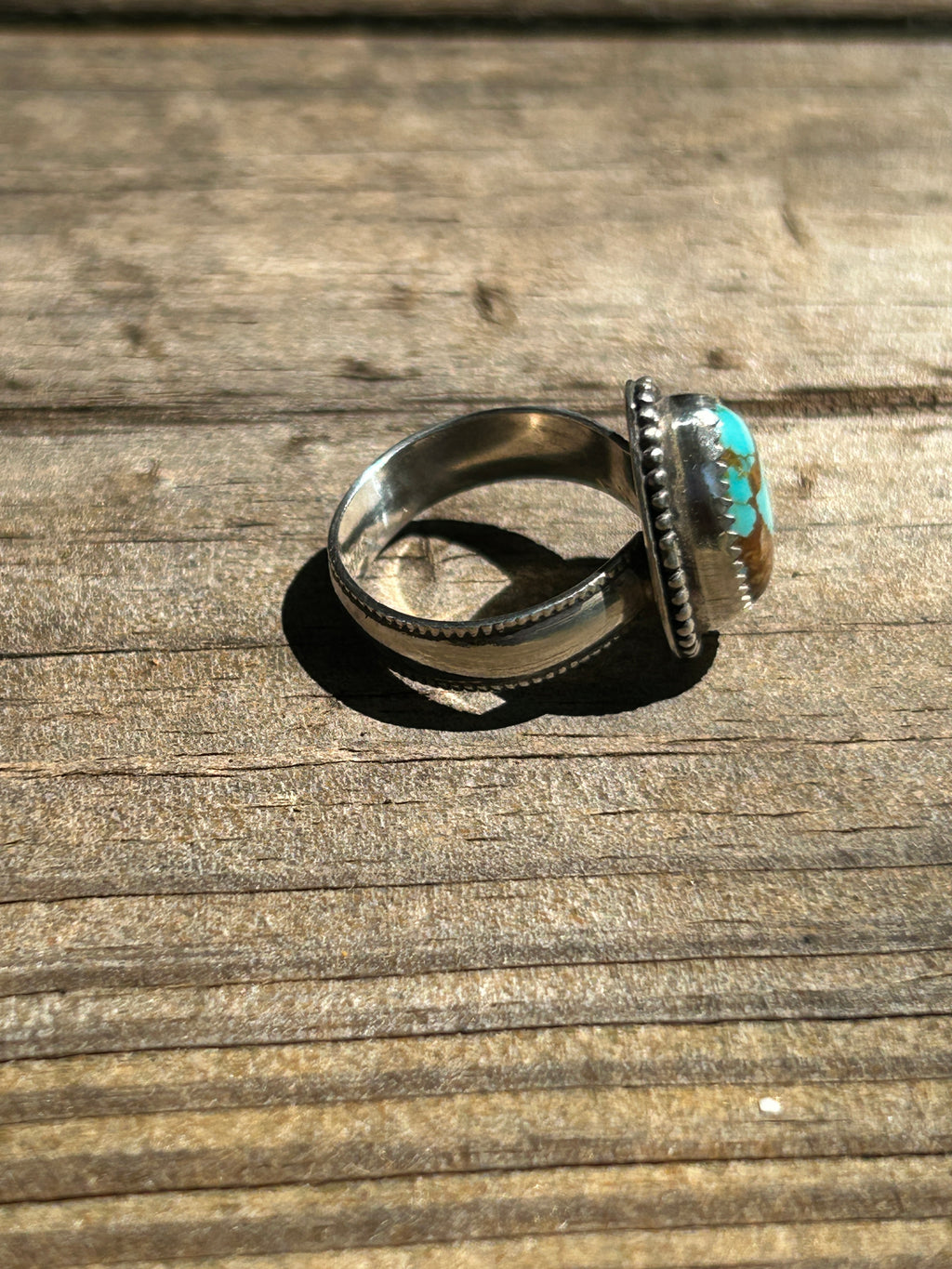 Mine #8 Turquoise Ring size 6.5