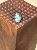 Dainty Old Kingman Turquoise Ring size 5.5