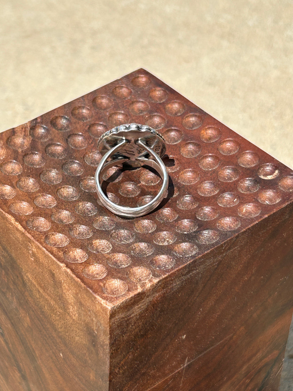 Pink Conch Ring size 7