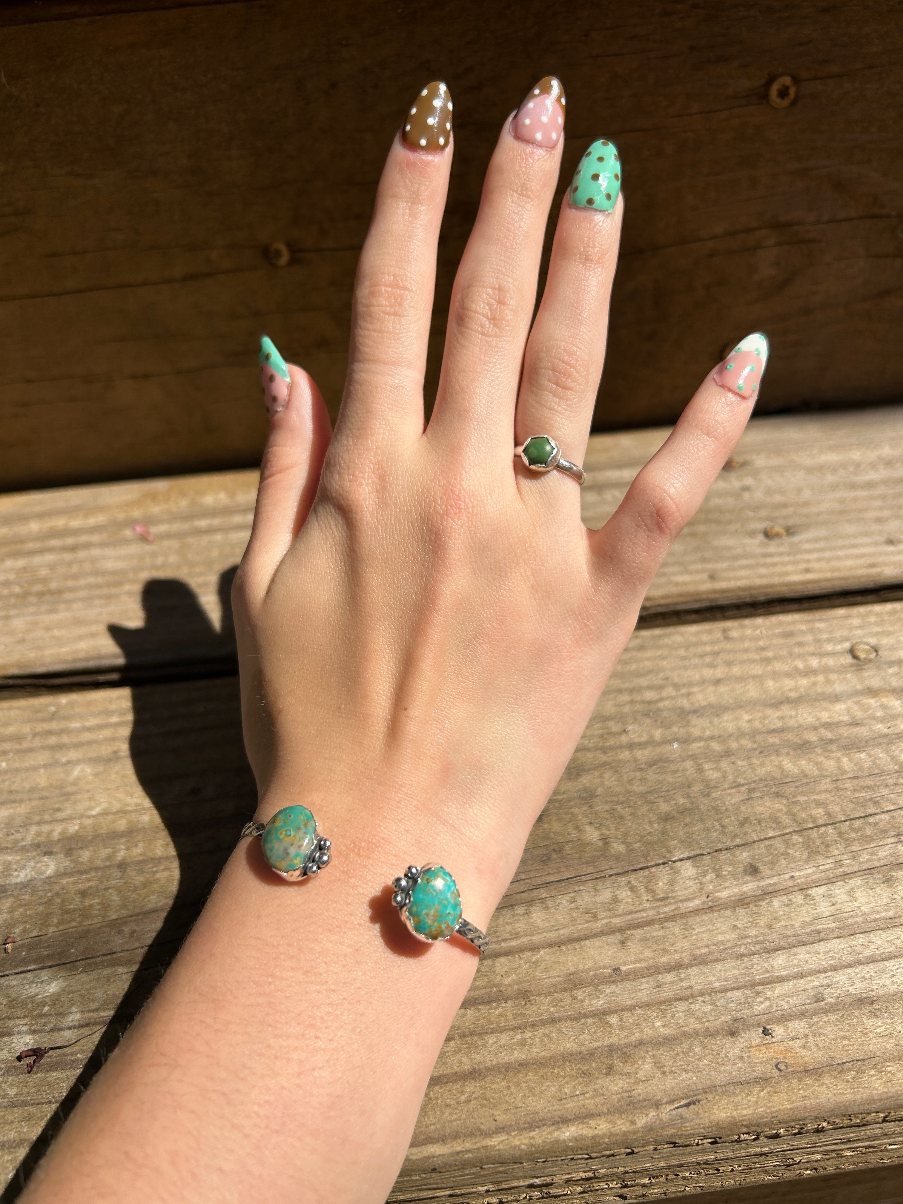 Open Sonoran Turquoise cuff