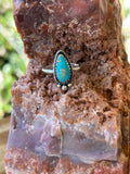 Dainty Sonoran Turquoise Ring size 6