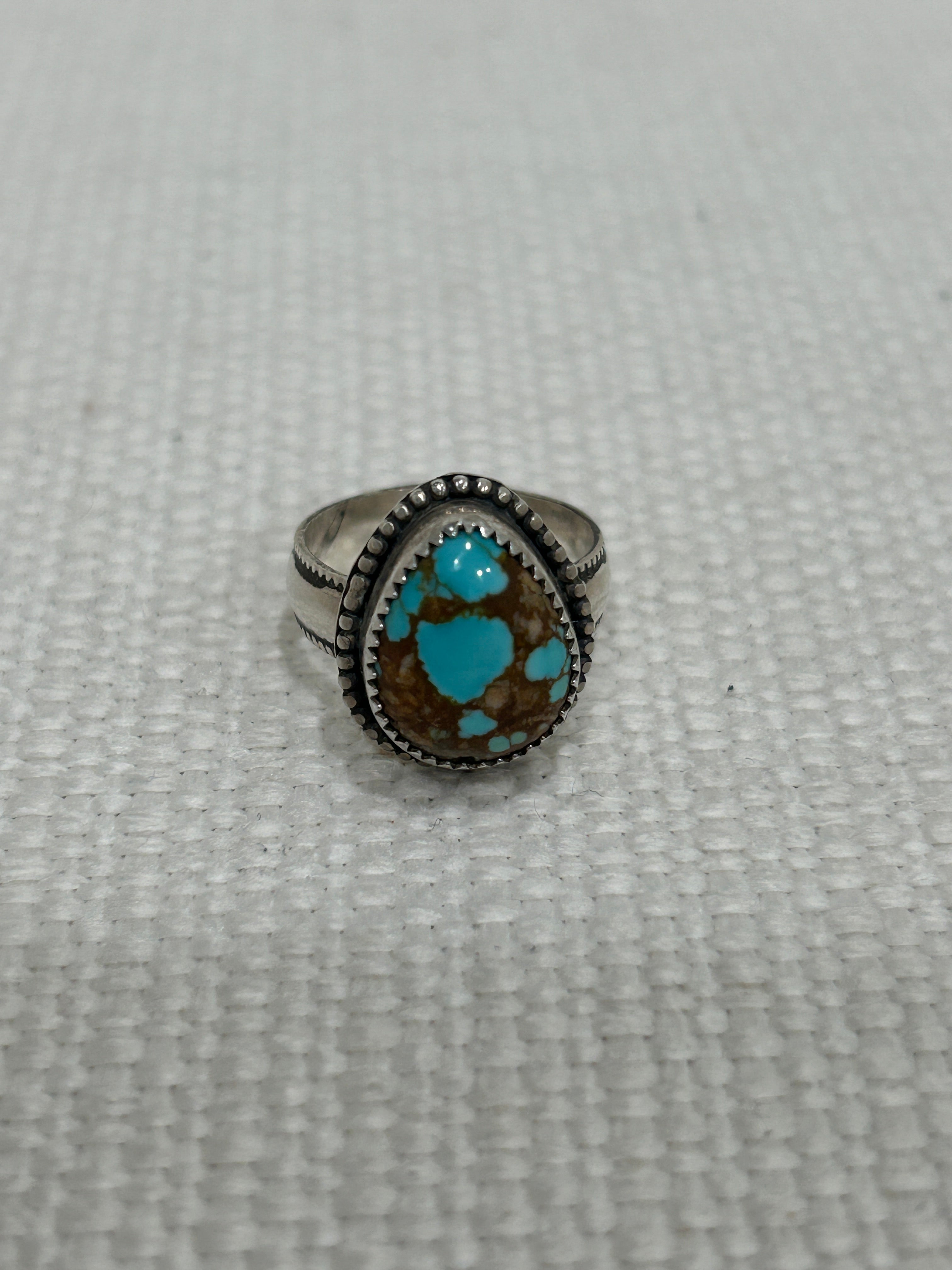 Mine #8 Turquoise Ring size 6.5
