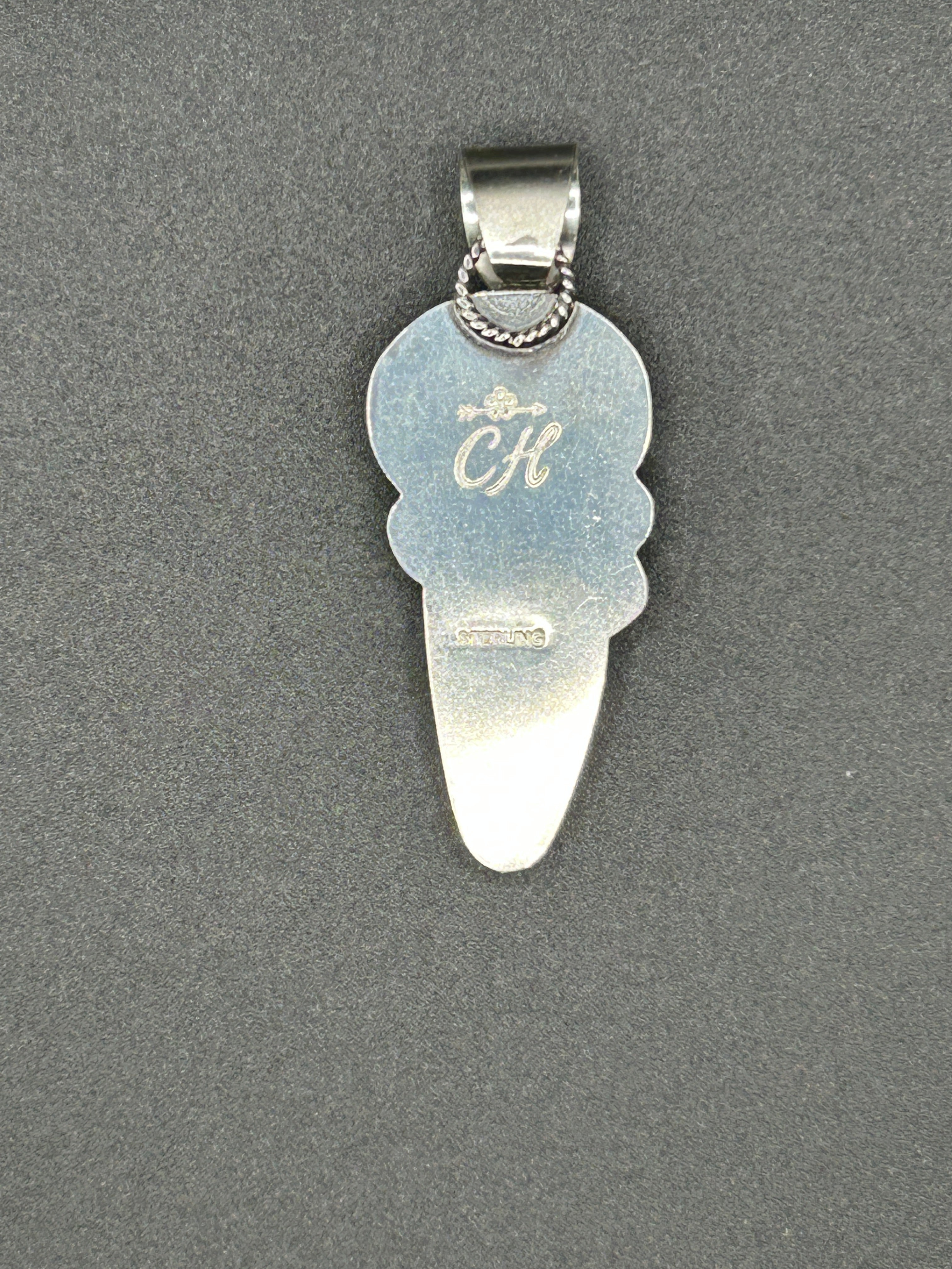 Sonoran Turquoise and Sterling Silver Pendant