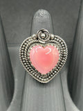 Custom listing for Vivian Hernandez. pink Conch Ring and Baby pendant